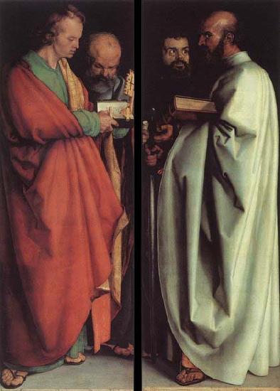 Albrecht Durer The Four Holy Men oil painting image